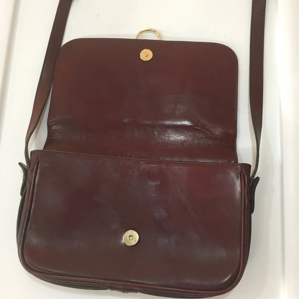 Vivaldi Elli Tucci Brown Leather Crossbody Bag - Picture 2 of 7